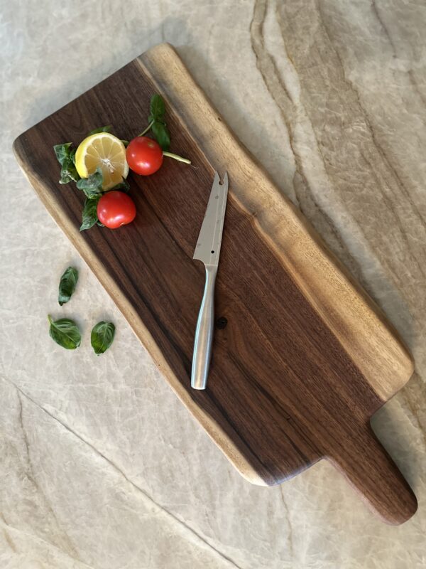 Walnut Board with handle #1 - Image 5