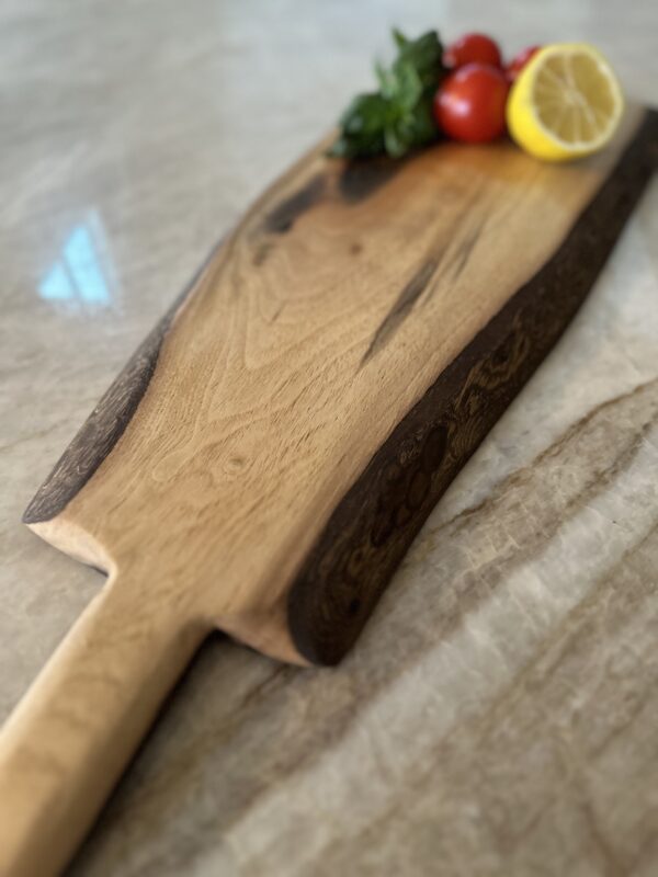 Walnut Board with handle #2 - Image 3