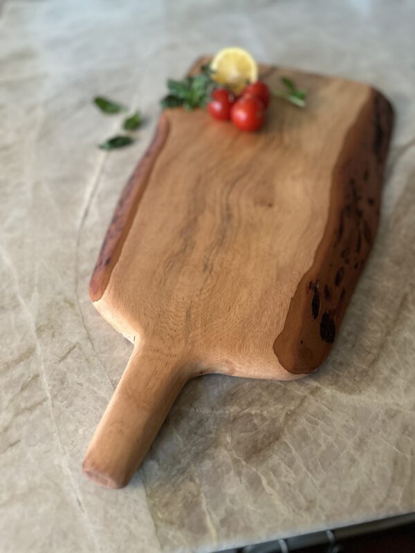 Pecan Board with Handle #1 - Image 2