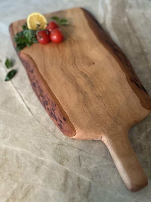 Pecan Board with Handle #1 - Image 3