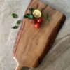 Pecan Board, wood handle #1