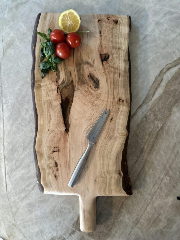 Pecan Board with Handle #2