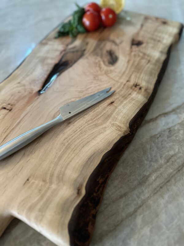 Pecan Board with Handle #2 - Image 3