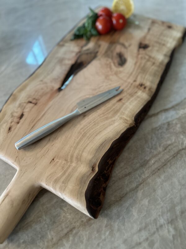 Pecan Board with Handle #2 - Image 4