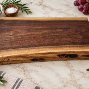 Walnut charcuterie board