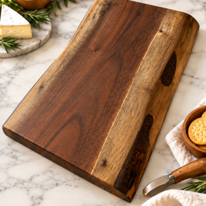 walnut charcuterie board