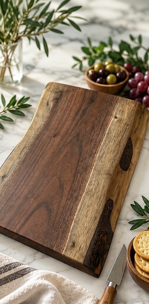 Walnut Charcuterie Board W011 - Image 3